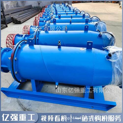 立潜水轴泵大流式量高扬防程农用灌溉抽水机汛救援排流污泵混流泵