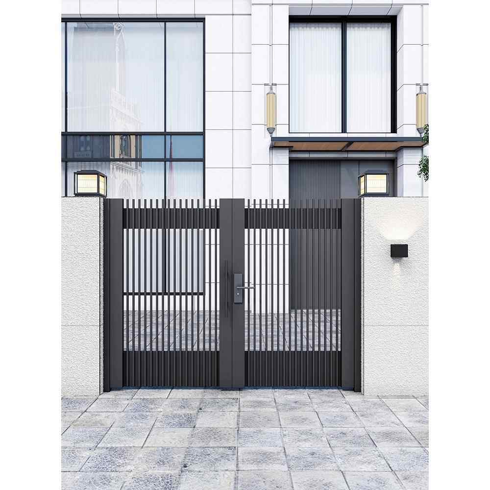 铝合金别墅大门定制农村自建房庭院入户门加厚防锈免费设计安装