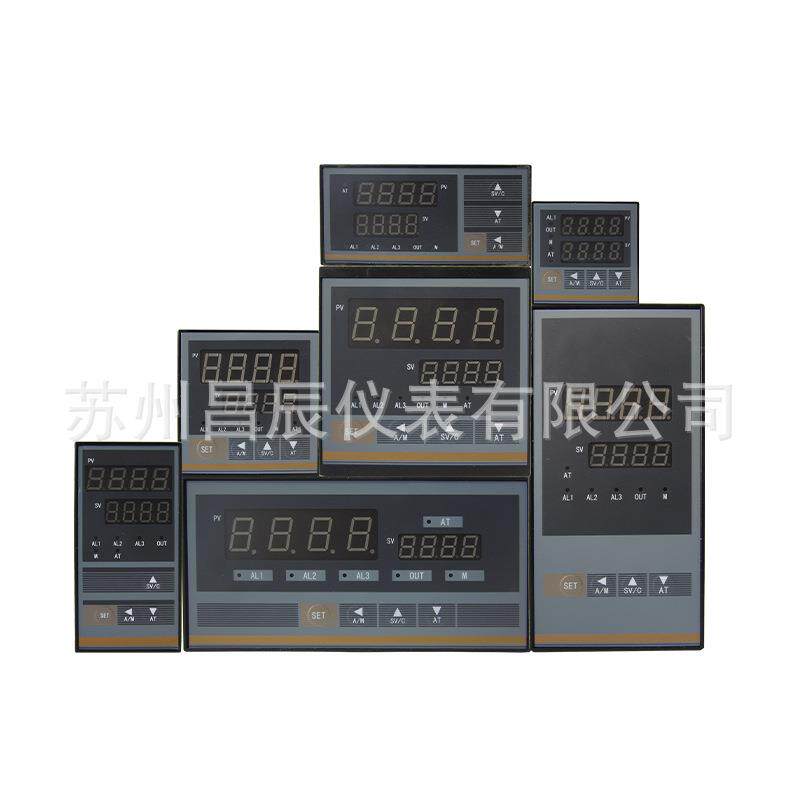 XSC8温度调节仪 电热膜温控器横式温控仪智能PID调节仪数显温度表