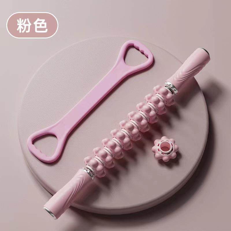 高档擀筋棒按摩颈椎背全身通子用经络疏通肌肩后肉放松揉腹肚推背