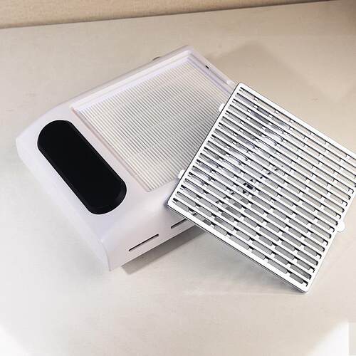 美甲吸尘器风力转速可调80W大功率桌面指甲集尘器低噪音