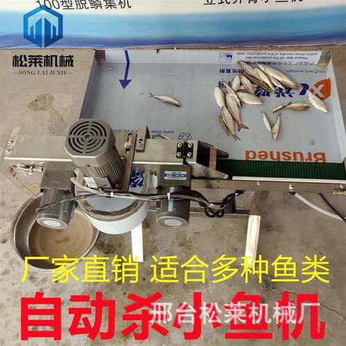 杀鱼机全自动泥鳅宰鱼机开肚除内脏杀黄鳝秋刀鱼杀鱼机杀小鱼机器