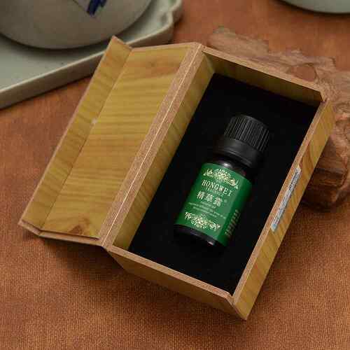 新款古法蒸馏 蕲艾精油摩 单方叶油驱蚊泡脚泡浴艾草灸按刮痧通经