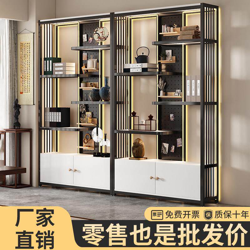 轻奢货架展示架产品展柜护肤品展示柜样品柜子美容院化妆品展示柜