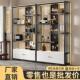 轻奢货架展示架产品展柜护肤品展示柜样品柜子美容院化妆品展示柜