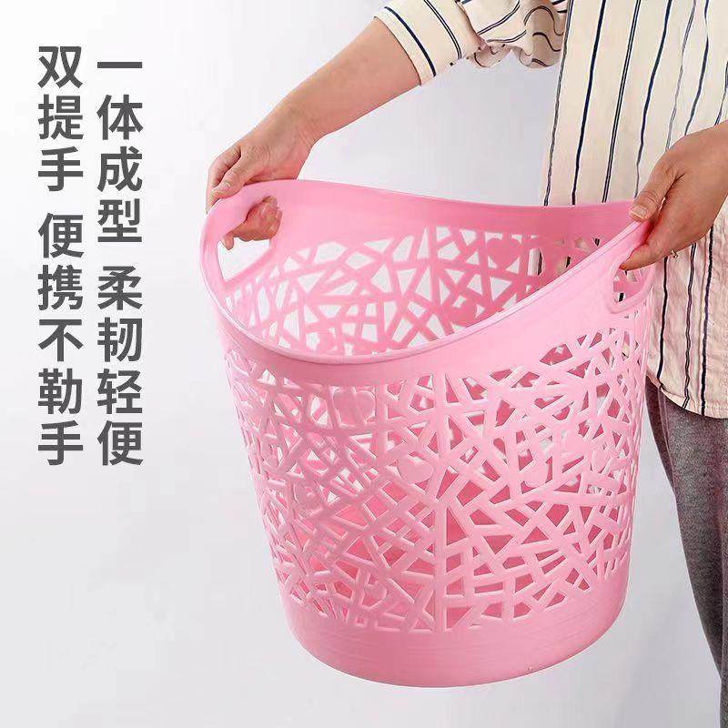 大号塑料软胶可折叠脏衣篮浴室家用收纳篮玩具收纳筐脏衣篓洗衣篮