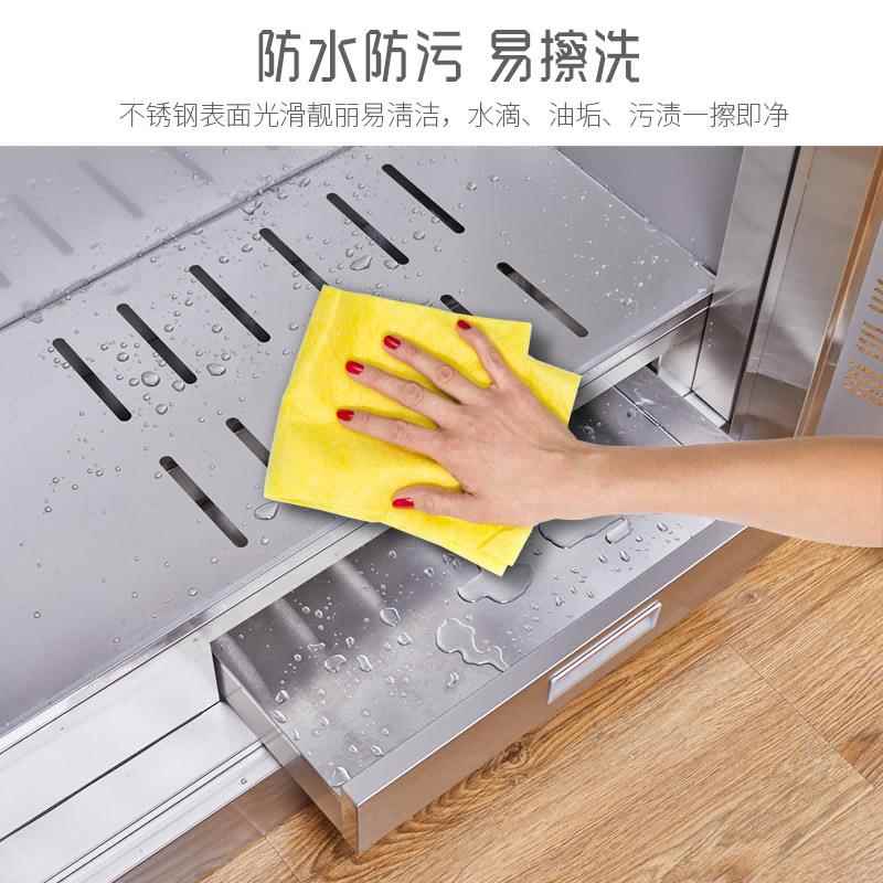 酒店卫生保洁工具收纳柜储物扫把物拖洁把卫生间杂柜不锈HBQJG-1