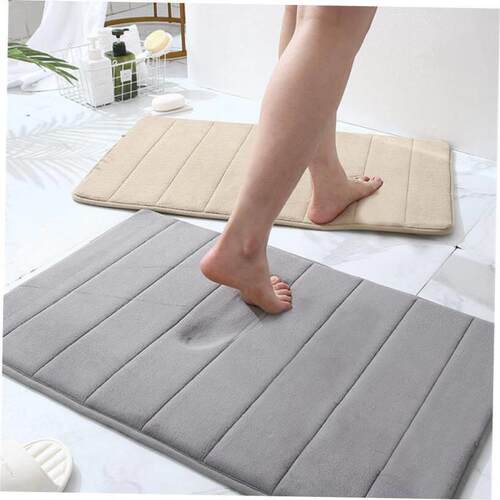 Soft Memory Foam Bath Bathroom Floor Shower Rug Non-slip Mat