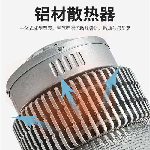led工矿灯厂房灯大功率鳍片吊灯200w车间工业仓库照明灯足瓦