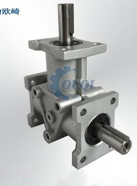 RA2-VQK转1:1-L向器十字向换A向器ARA2转箱小型铝合金换向器