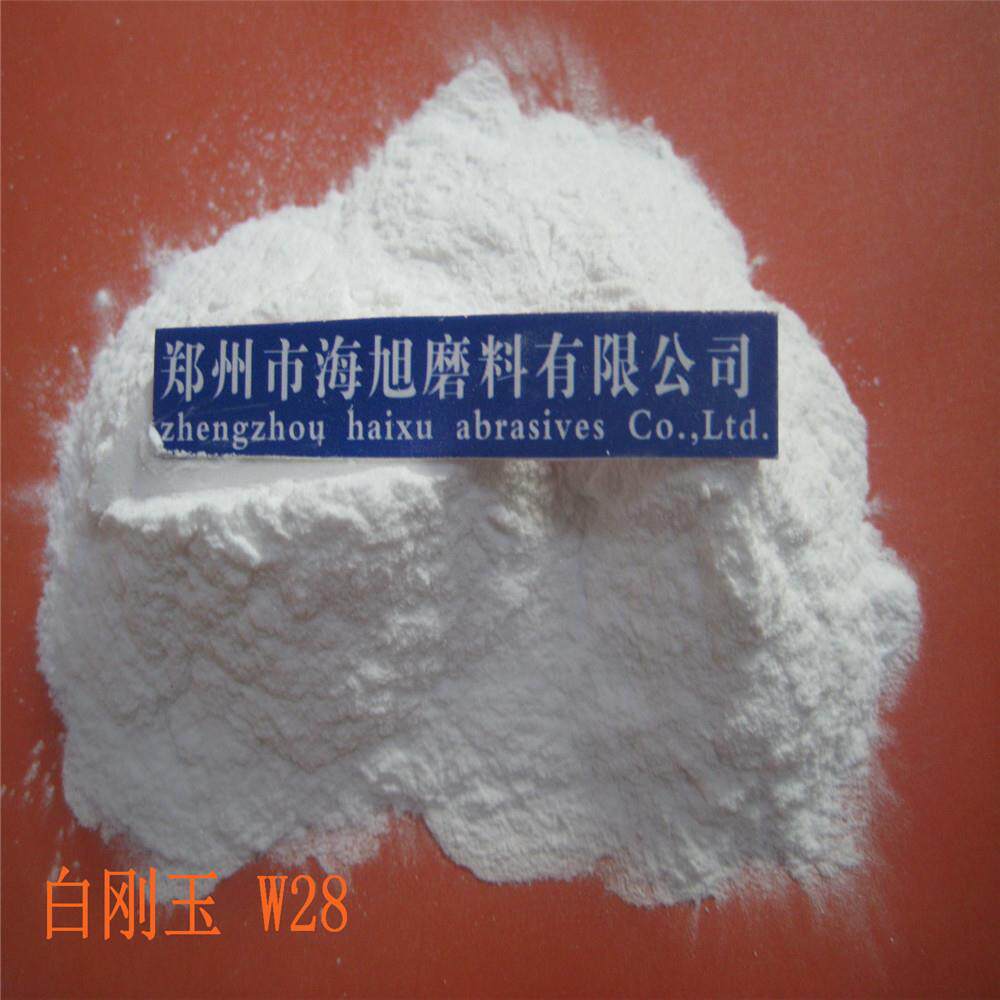 抛光电融熔色白刚玉/白金砂---微粉/抛W63 W50 光粉刚WA研磨