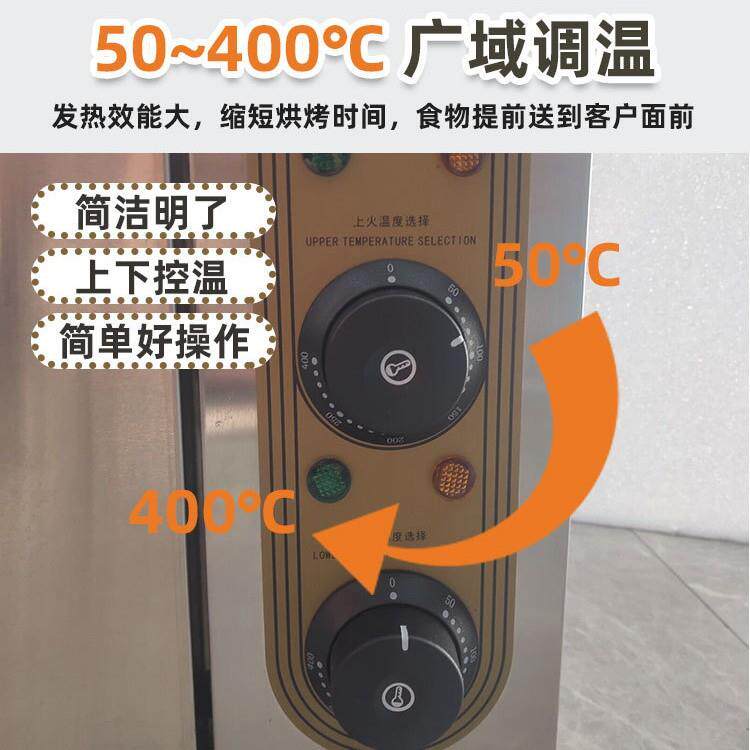 千麦窑鸡炉YXD商用多功能大功率不锈钢电焗炉大型智能电烤箱