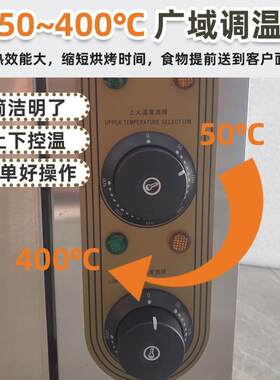 窑鸡YXD商多功能功率JQU不用锈钢电焗炉炉大大型智能电烤箱