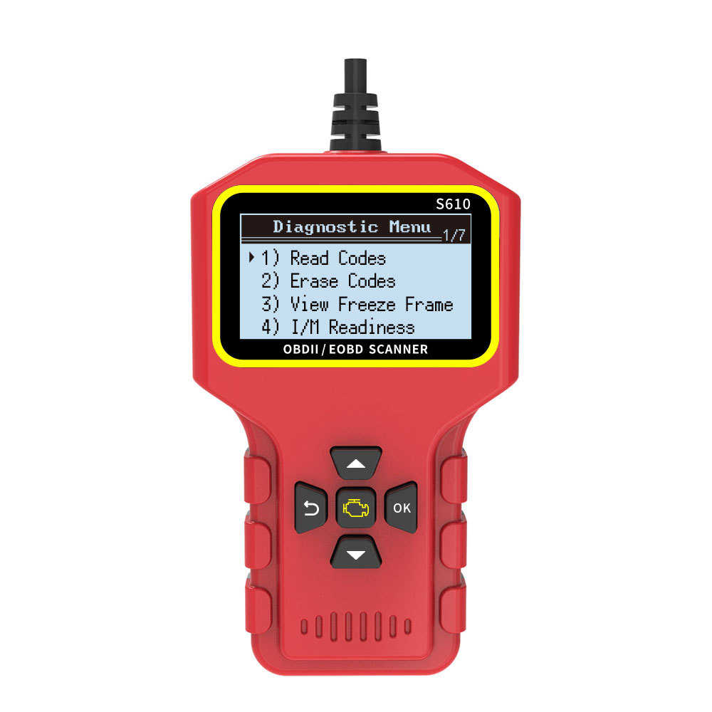 厂家直销obd2诊断工具S610解码器发动机故障数据流读码卡汽车故障