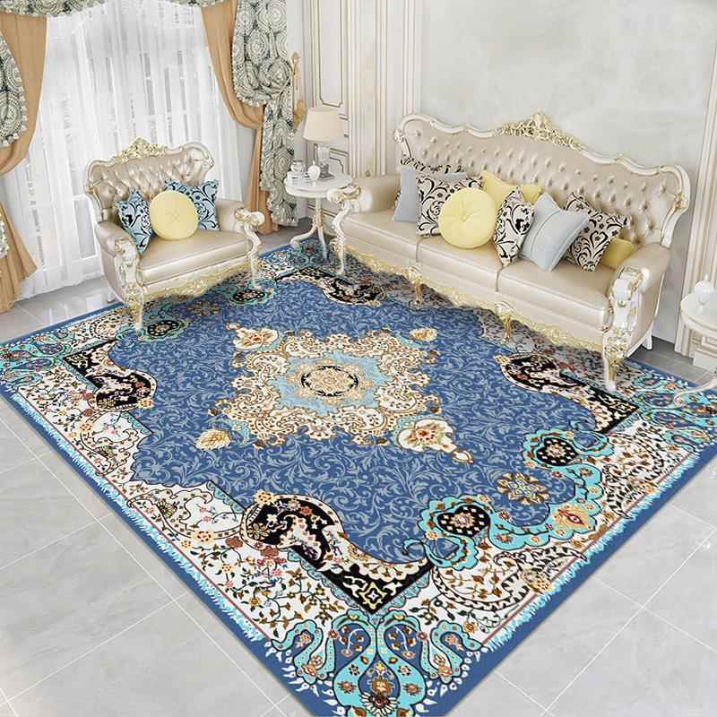 高档中新款波斯地毯欧美式式现代厅地毯客轻奢别墅古高端复大面积
