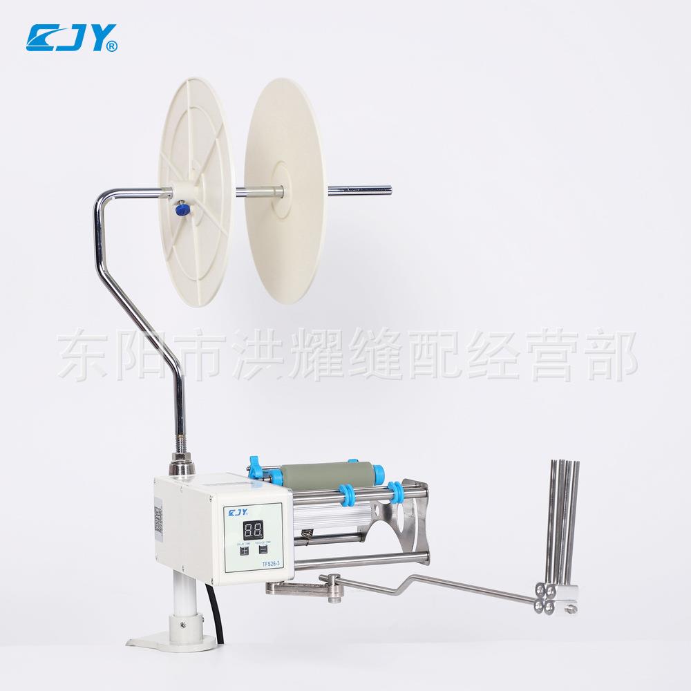 侧送型送带机捆条输送器 上送型滚条包边条送料机圆领布条输送机图片