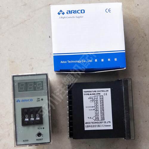 广庆注塑机ARICO原装长新A2DA-RPK温控器 48x96拔码带指针温控器