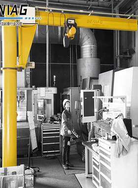 现场验收2.8T悬臂起重机独臂吊机厂家销售定柱式悬臂吊