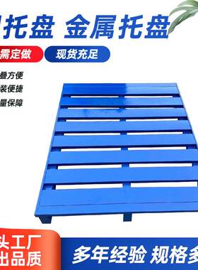 叉车托仓盘钢制板金属重货架仓库物流工业栈MNX垫板叉车专用型铁