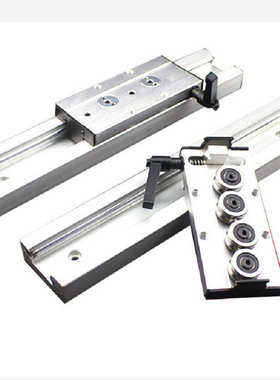 铝合金直线导轨静音内置滚轮高速双轴滑块sgr15芯