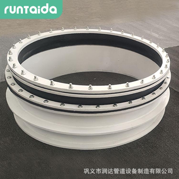 管道橡胶密封圈柔性套管 耐油耐腐止水套管 橡胶柔性防水套管