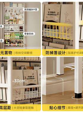 明峥家具CA17G71厂门后洞板置物架落房间窄地壁挂洞家用夹缝隙卧