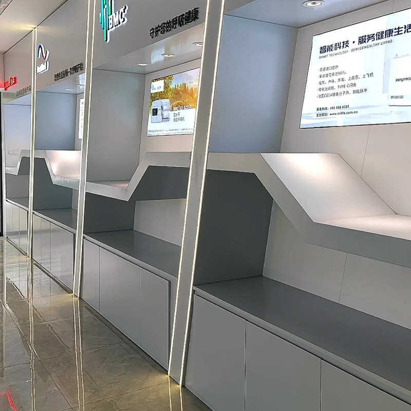 数码相机展示柜定制智能家居设备展示柜展厅产品展柜烤漆靠墙柜,商业/办公家具,鞋货架,淘宝优惠券,粉丝福利购,淘宝优惠卷