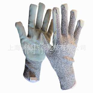 防割贴皮止滑防扎防刺防护抗磨手套缝制牛皮抗撕裂穿刺园艺机械