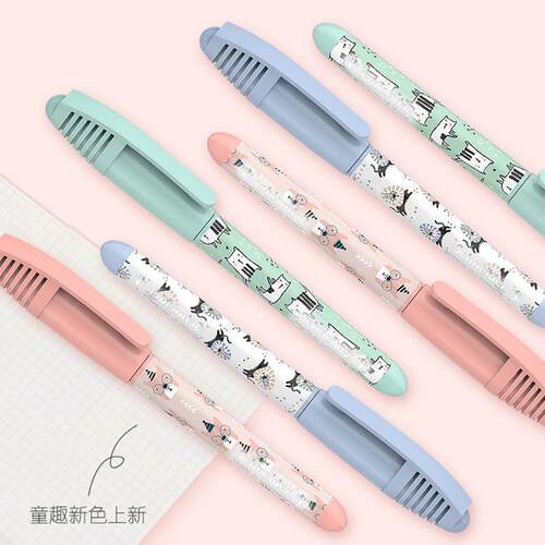 德国schneider施耐德钢笔儿童学生练字书写用墨囊笔短杆EF尖童趣