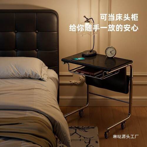 家用床边桌边几飘窗书桌沙发边几床头写字懒人桌角几可移动电脑桌