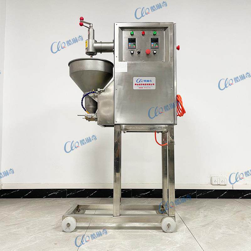 不锈钢小型肉丸成型机菜市场加工鱼丸肉丸成型机厂家制作现货