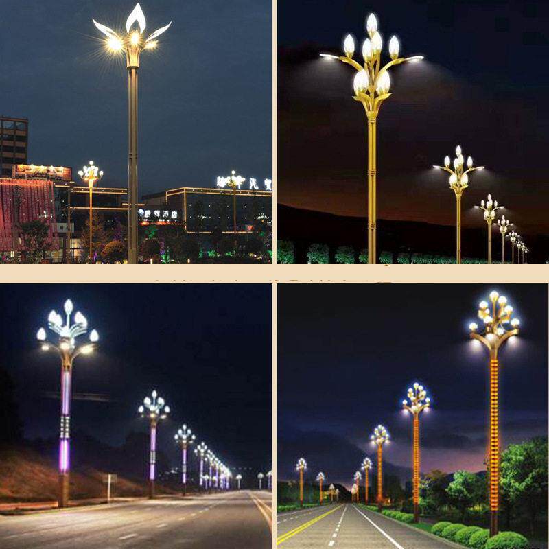 LED玉兰灯中华灯广场道路景区大型景观亮化市政照明工程灯具