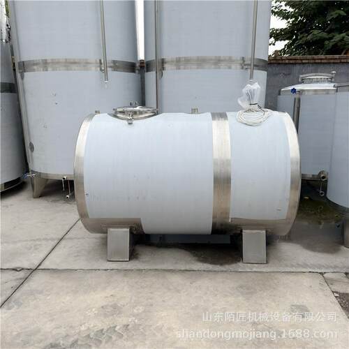 不锈钢甲醇储存罐卧式乙醇酒精储罐厨房燃料储存容器密封