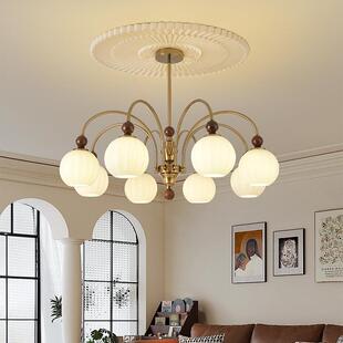 【包安装】中古风客厅吊灯主灯枝型卧室餐厅高级感中山灯具灯饰