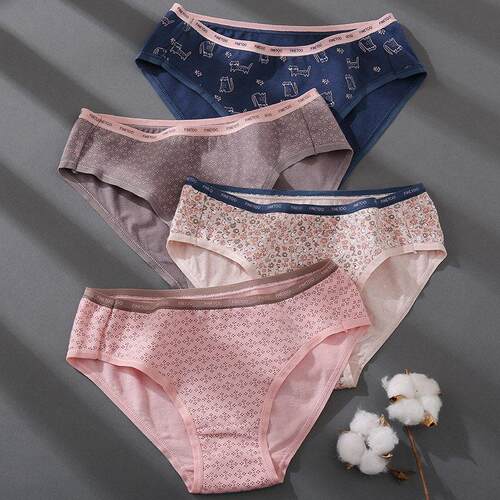Female Lingerie Underpants Pantys Sexy Briefs Intimates 内裤