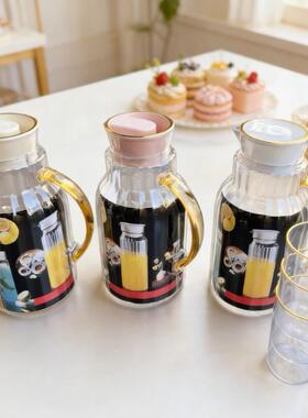 Plastic juice pitcher, plastic restaurant beverage jug, bar