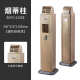 柱烟灰桶大容量灭式 壁挂垃圾桶南方户外烟灰柱吸烟区烟蒂烟柱 立式