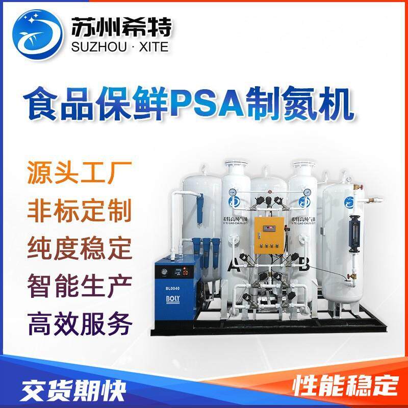 包装食品保鲜氮气现场发生器变压吸附氮气机食品包装用氮气机设备