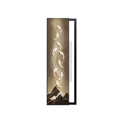 九鱼档图电箱表装饰画高大气20240419遮挡关弱电箱开电盒消防栓竖