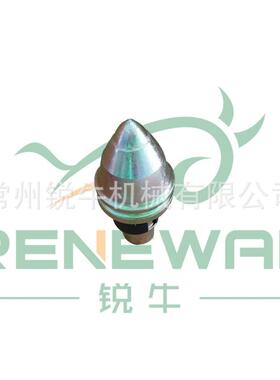 旋挖齿螺旋钻机配件子弹头圆齿b47k22h60合金硬桩齿截基厂家