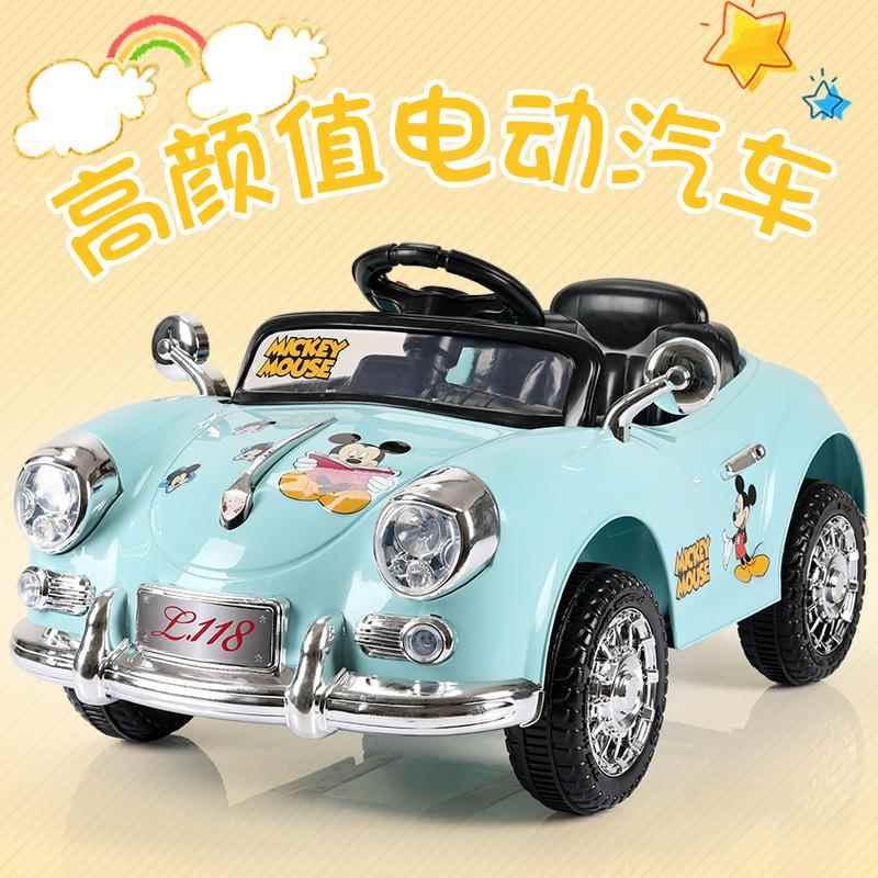 高档儿童电动四轮摇摆汽车车-控5岁1宝宝女孩玩具车可坐人遥可爱
