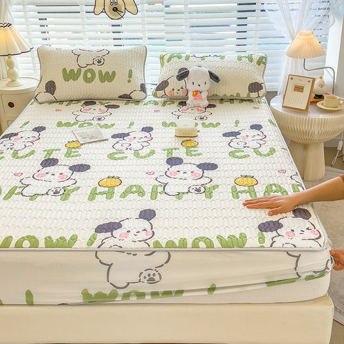 冰丝床垫学生宿舍单人租房专用榻榻米床褥垫夏季乳胶凉席子三件套