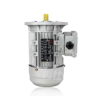 铝壳电机YS8034|1.1W三相异步电动机380V交流马达电机1400转