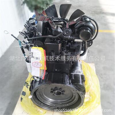 搅拌机发动机4bta3.9-C125柴油发动机95kw机械柴油机Cummins