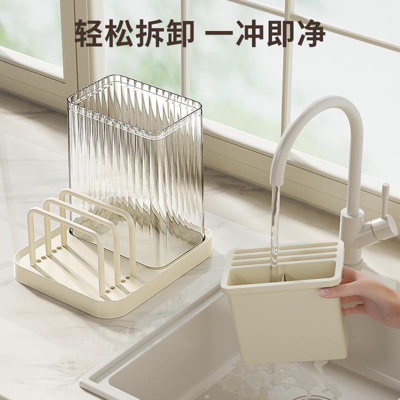 款多功能刀具粘板锅菜盖组合收纳架厨房刀粘板板架日式锅新架CF98