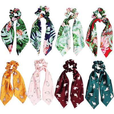 the da silk ribbon hair bands horsetail hair scrunchies
