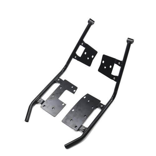 适用钱江鸿150ADV护杠QJ250ADV车身防摔杠可安装射灯加宽脚踏护杠