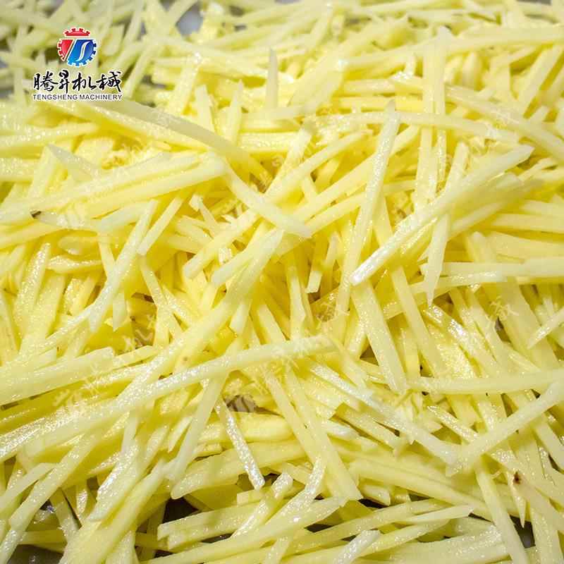 净菜配送中心瓜果根茎类切丝切片机 高速切笋丝机洋芋片机现货