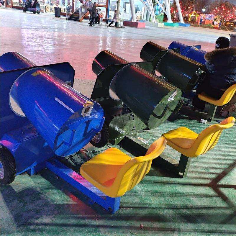 网红共享空气大炮源头创业游乐设备夜市小本摆摊景区项目