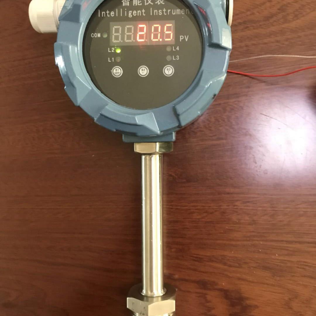 新型现场显示智能温控报警远传温度变送器一体化温度变送器
